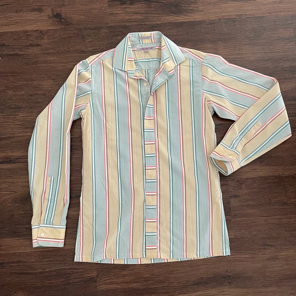Vintage Jordache Stripe Button Down